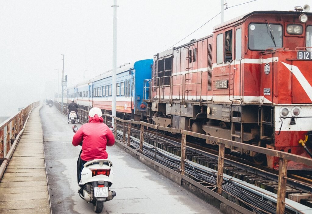 Train in Vietnam