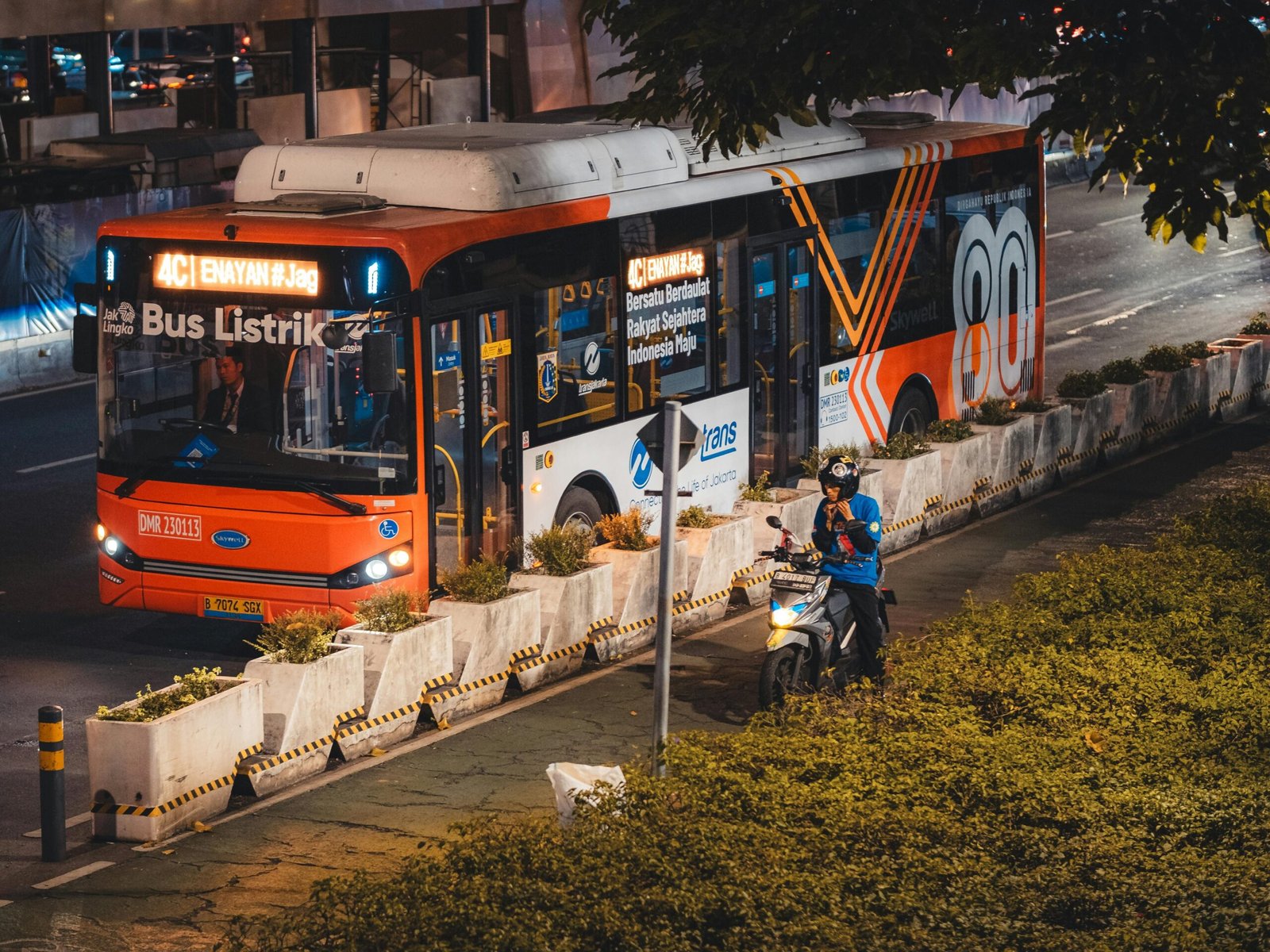 Road Transportation in Indonesia- Bus