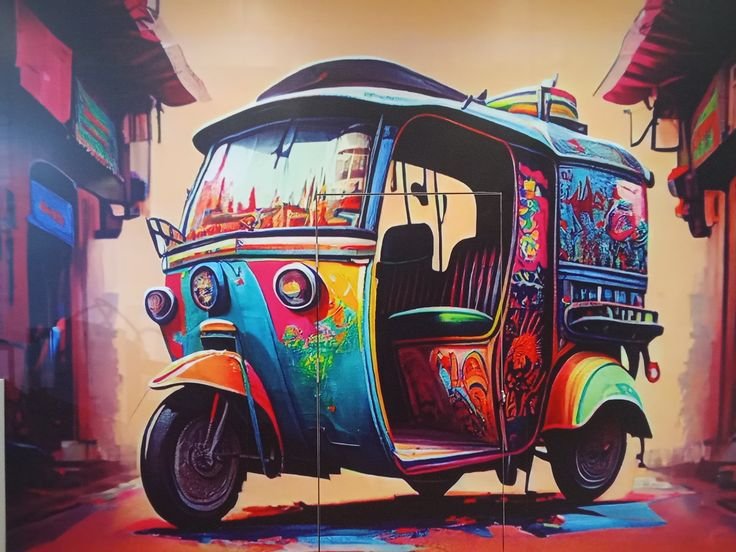 A Thai Tuk Tuk