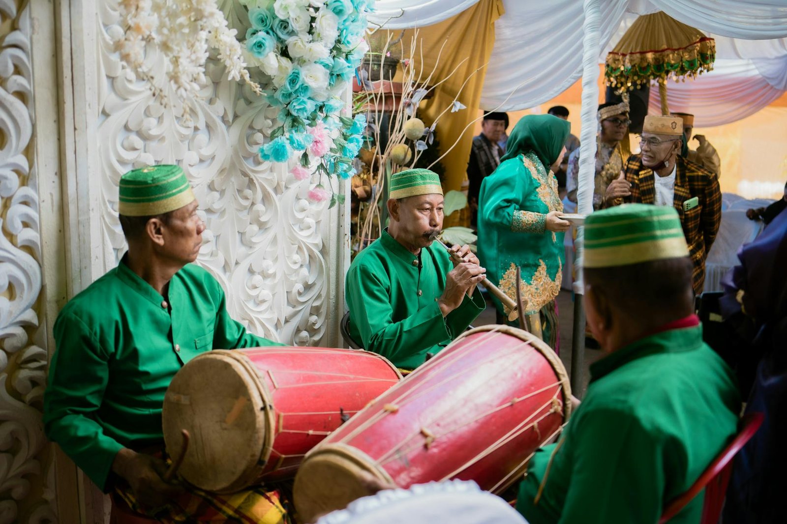 traditional wedding ceremony in kendari indonesia